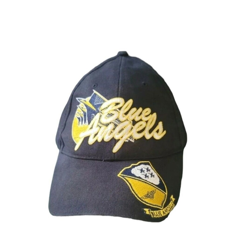 Blue Angels Navy Embroidered Baseball Cap Adjustable by Eagle Crest Hat #5893